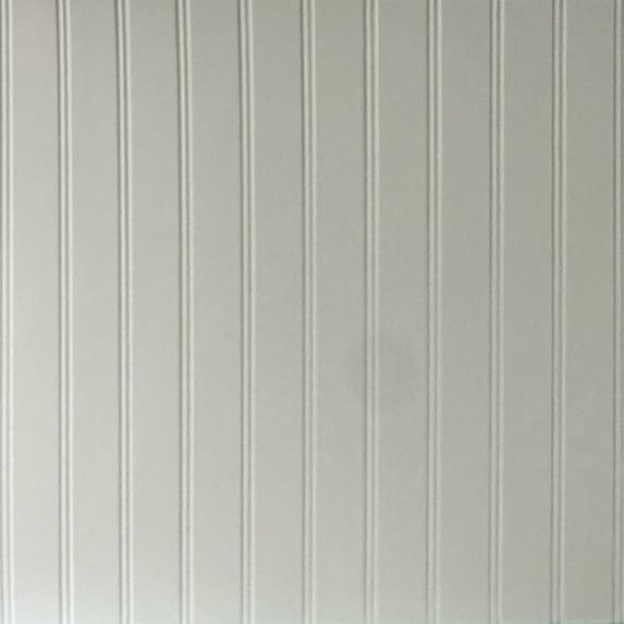 FromPlainToBeautifulInHours Beadboard - MirroFlex Faux Tin 4ft. x 8ft. Glue Up Wainscoting Panels - 96 sq.ft. (Set of 3)
