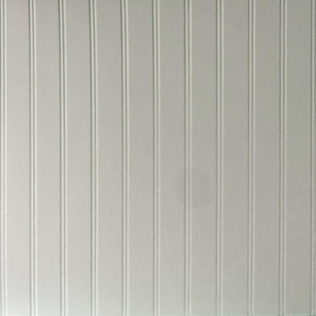 FromPlainToBeautifulInHours Beadboard - MirroFlex Faux Tin 4ft. x 8ft. Glue Up Wainscoting Panels - 96 sq.ft. (Set of 3)