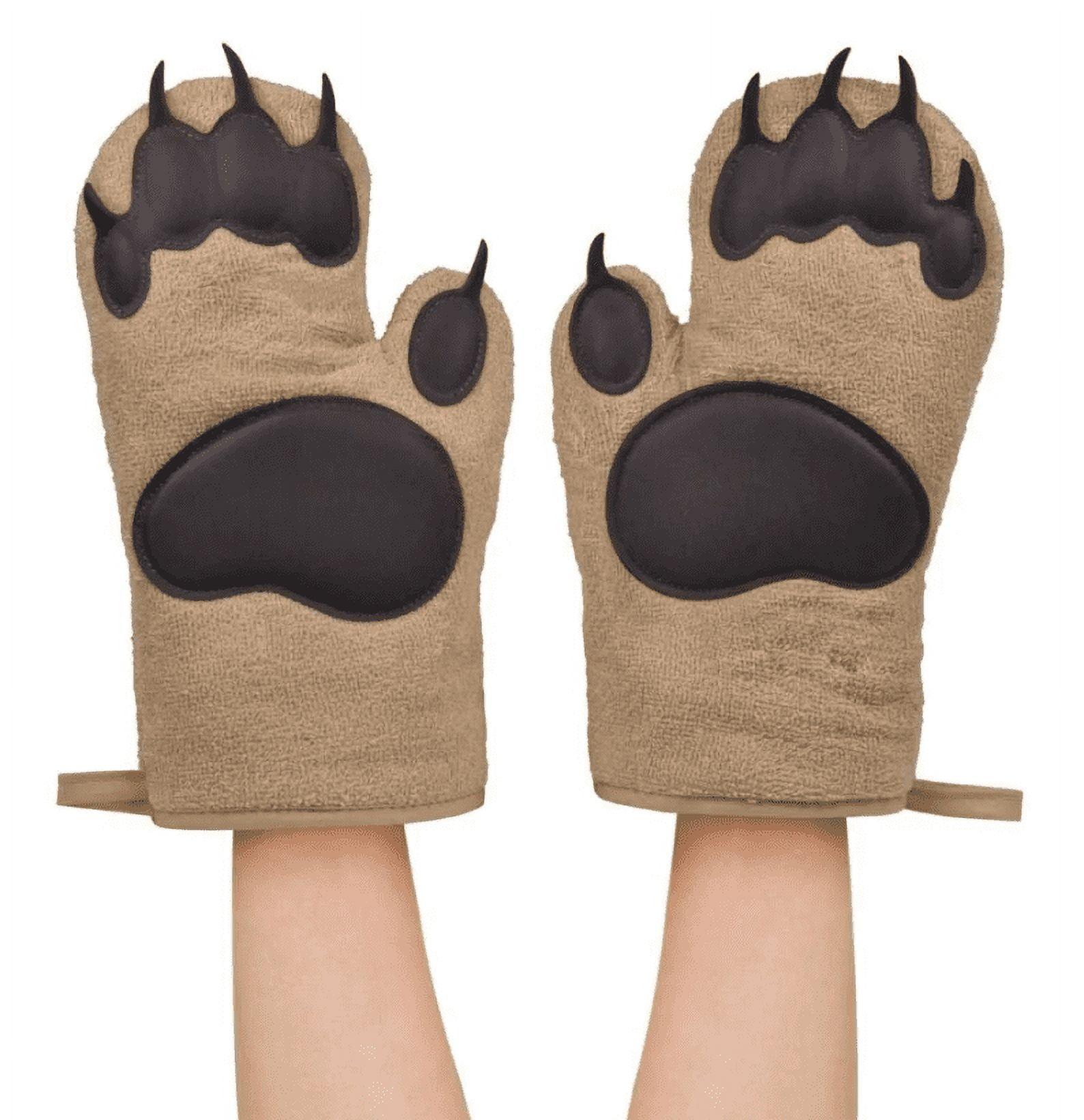 Fred & Friends POLAR BEAR HANDS Oven Mitts, Medium