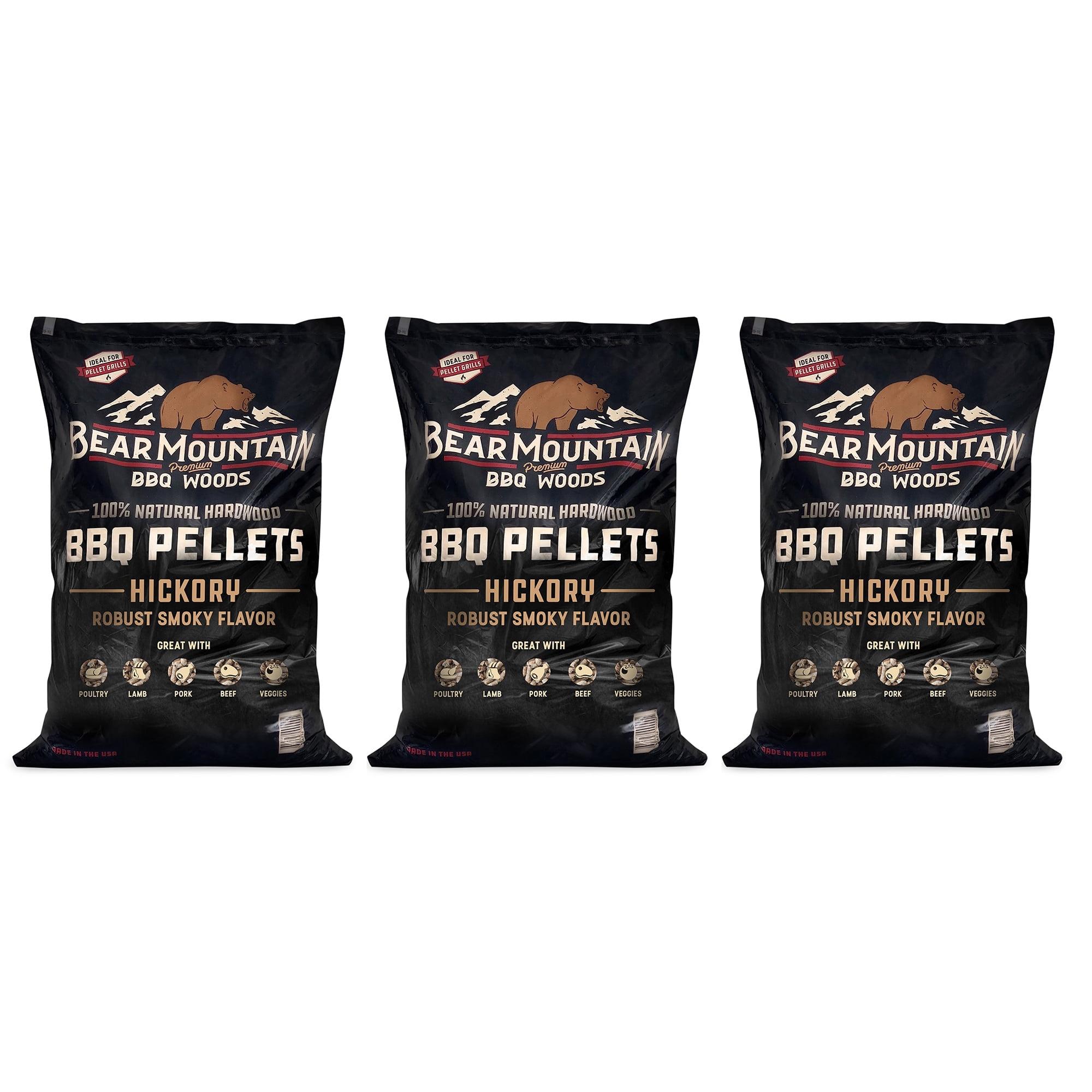 Bear Mountain BBQ Bear Mountain BBQ All-Natural Hardwood Hickory Smoker Pellets