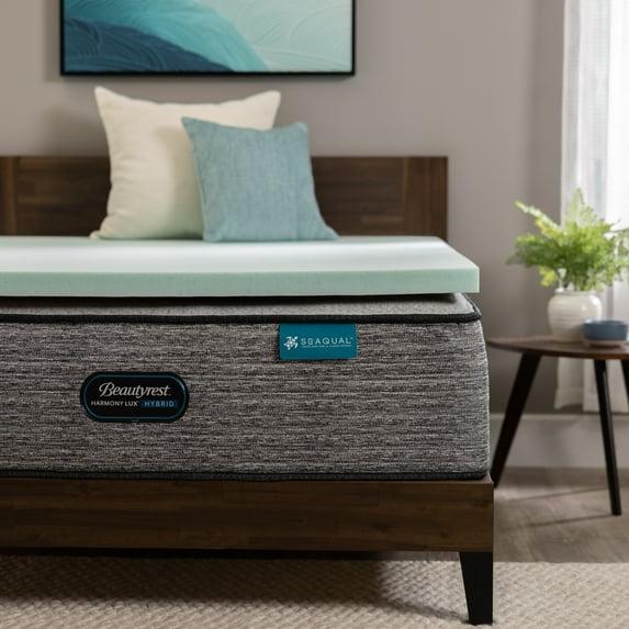 Beautyrest Beautyrest ThermaGel Deluxe Memory Foam Mattress Topper, 2 Inch
