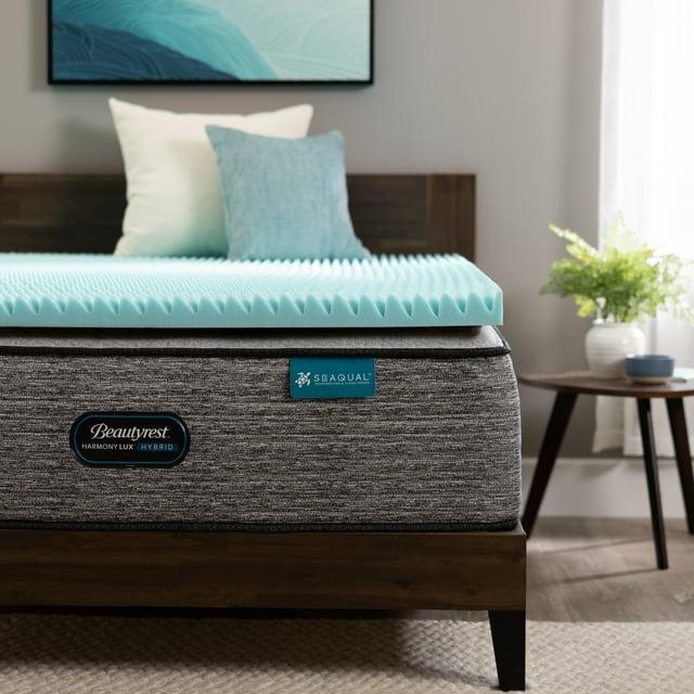Beautyrest Beautyrest Cool Wave Plus Memory Foam Mattress Topper, 3 Inch