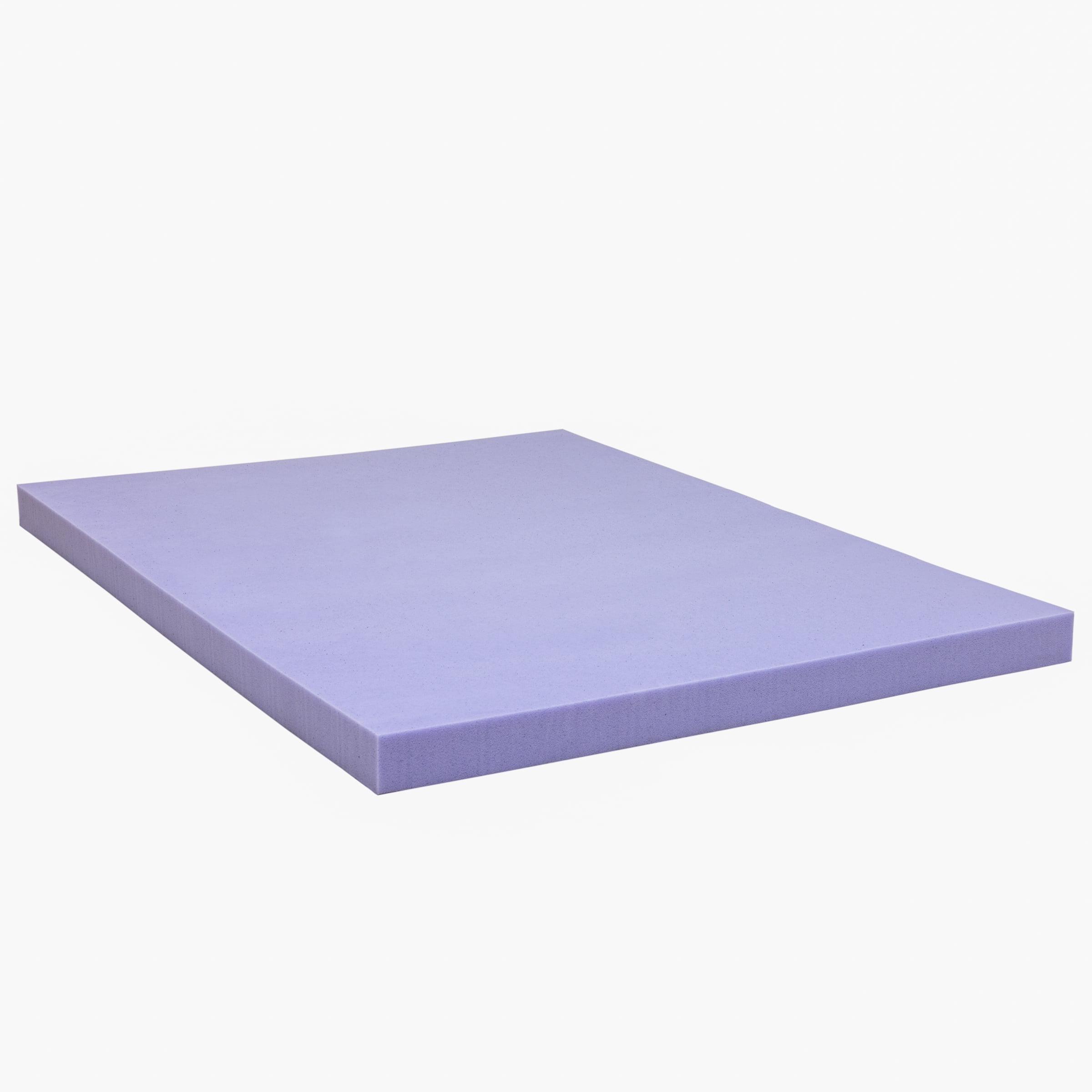 Lavender Aloe Gel Bead Memory Foam Full Mattress Topper