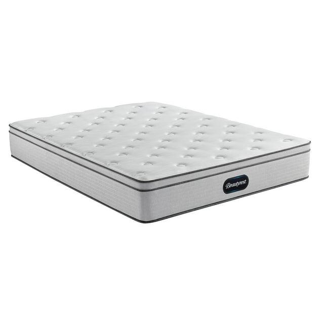 Beautyrest BR800 12.75" Plush Euro Top Queen Innerspring Mattress; Fiberglass-Free