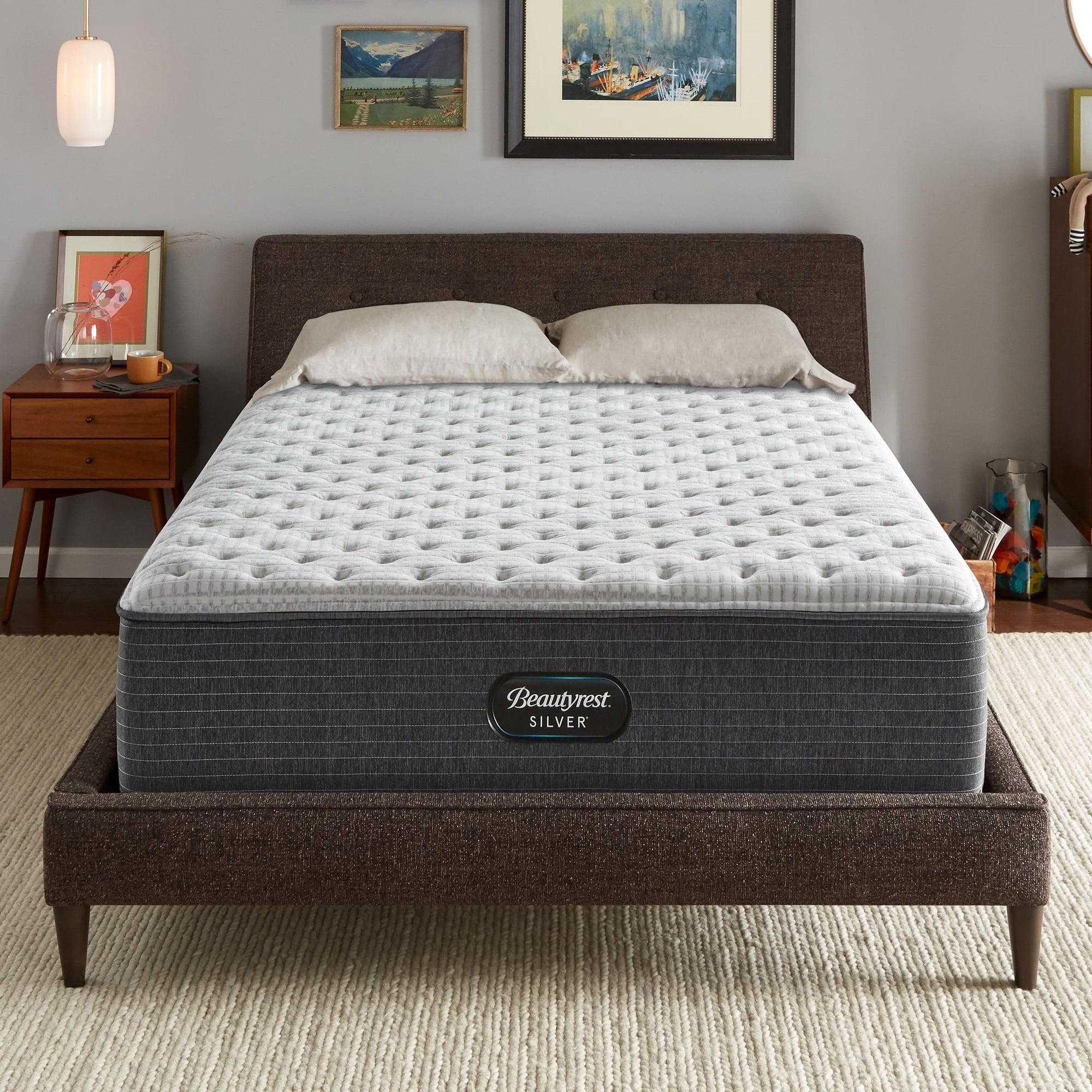 Full Gray/White Gel Memory Foam Adjustable Bed Mattress