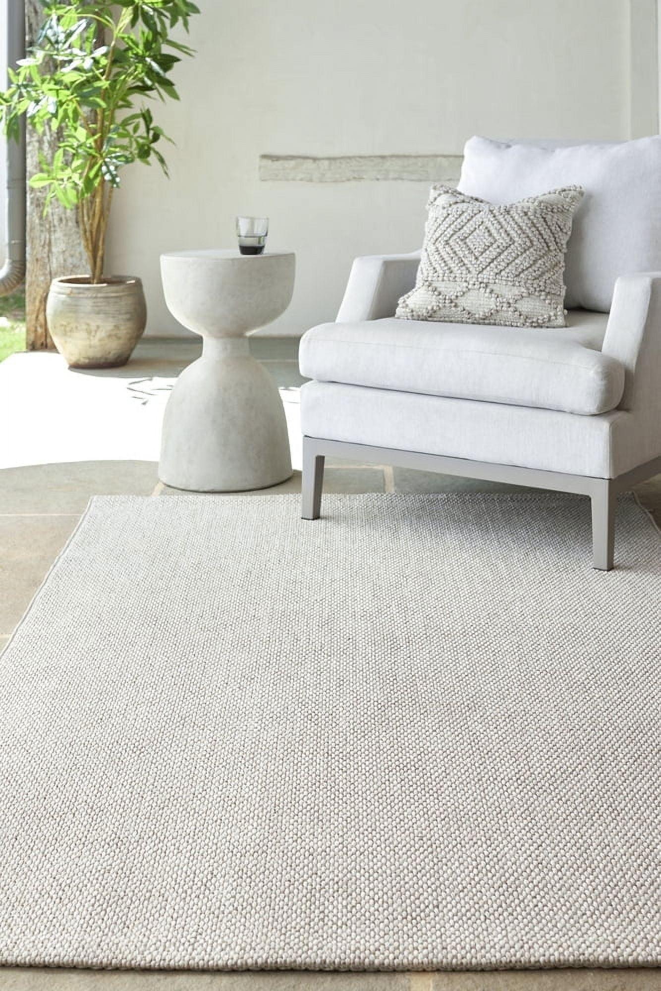 Birdie Indoor / Outdoor Rug by Becki Owens x Surya - Natural / 5'1" x 7'