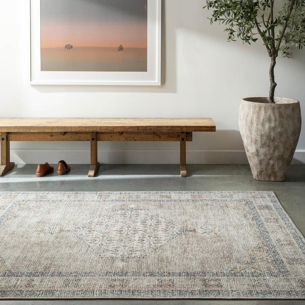 Becki Owens x Livabliss Lila Oriental Pigeon Area Rug