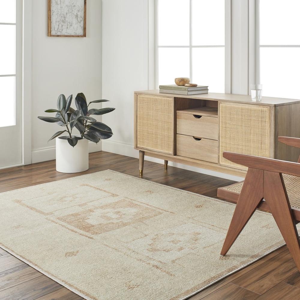 Becki Owens x Surya Solana Vintage Oak/Ivory Area Rug