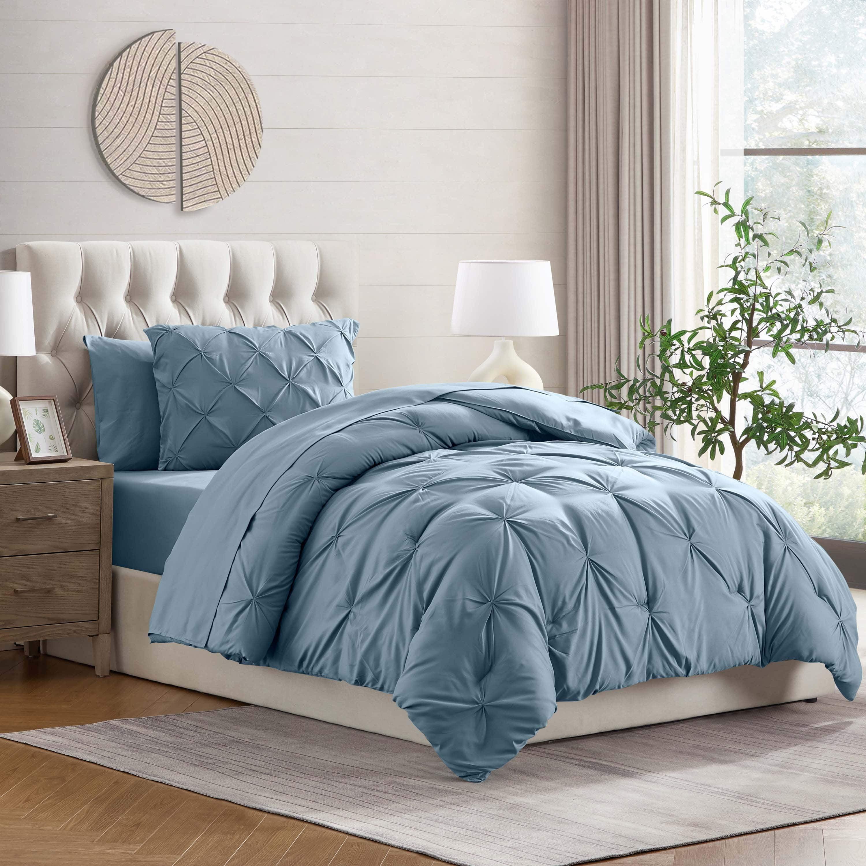 Solid Modern & Contemporary Comforter Set