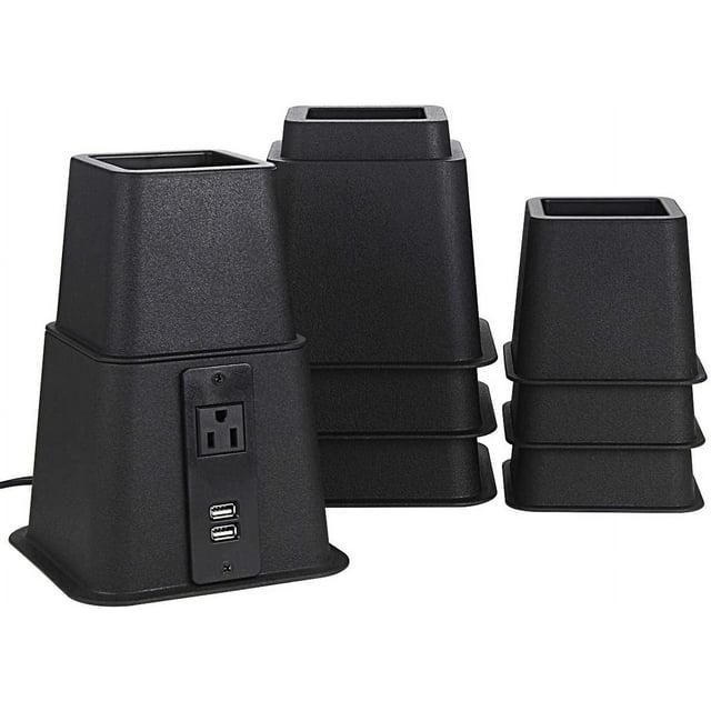 Home Intuition 10.5'' Bed Risers (Set of 4)