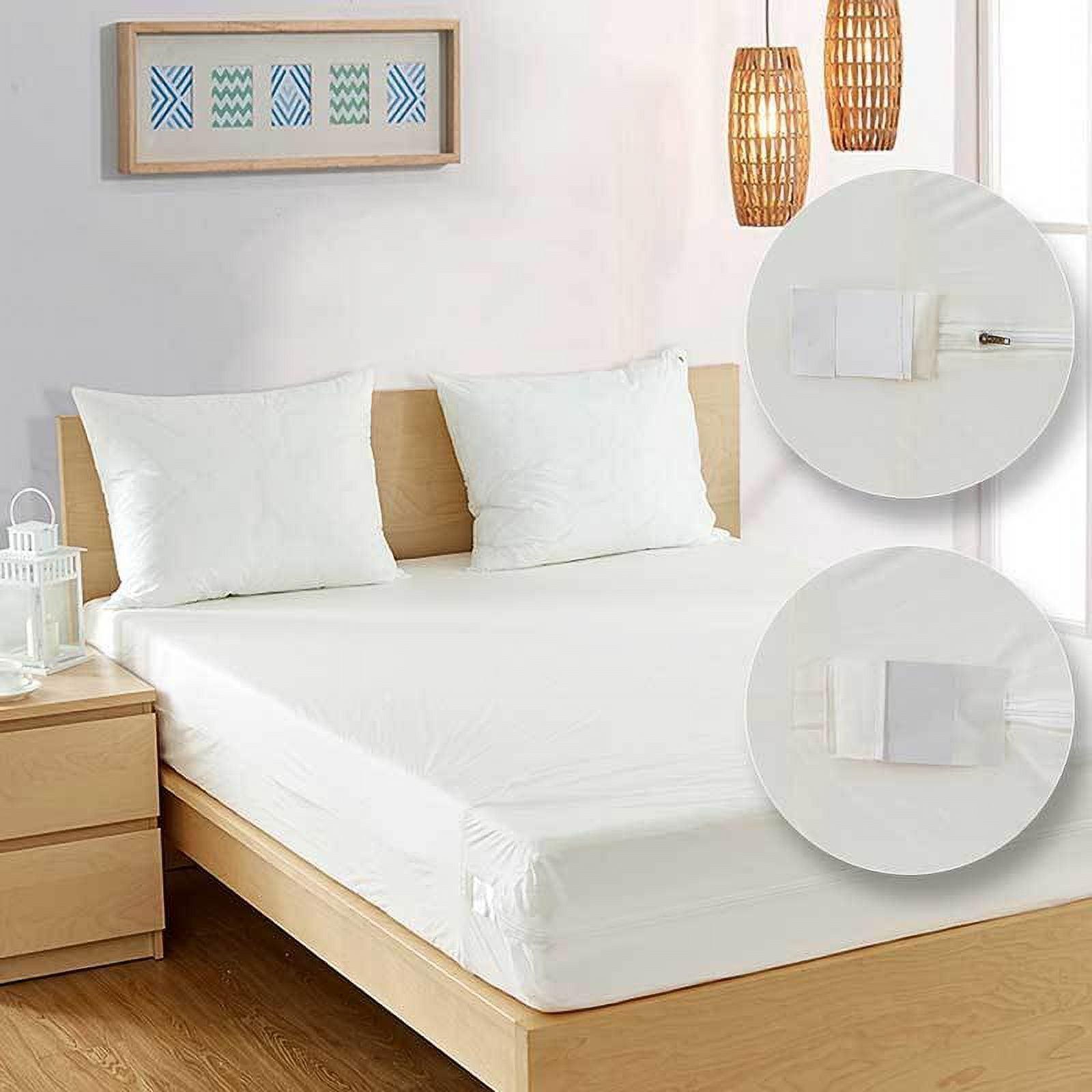 Twin 9" Heavy Duty Vinyl Zippered Mattress Protector