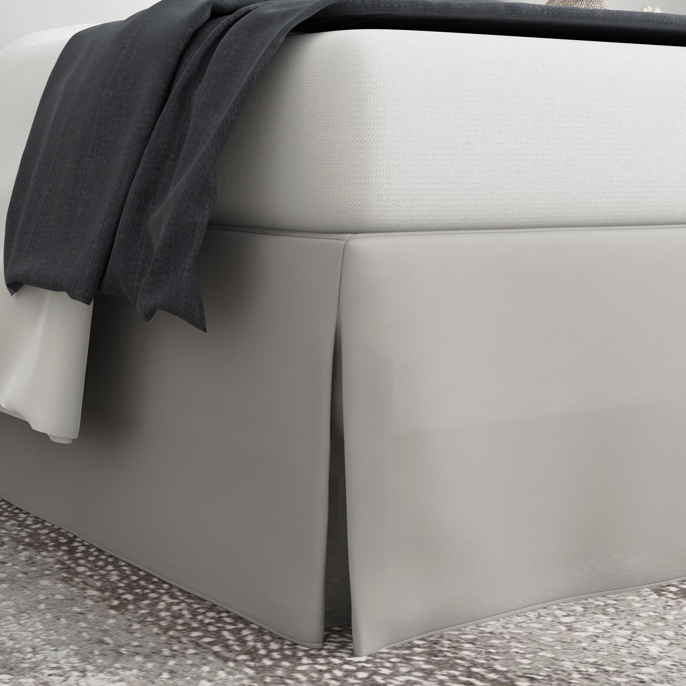 Pleated Wrinkle Resistant Wrap Around Bed Skirt