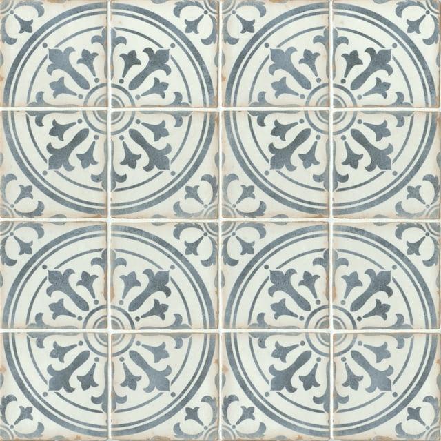Casablanca 5" x 5" Ceramic Patterned Floor Use Tile