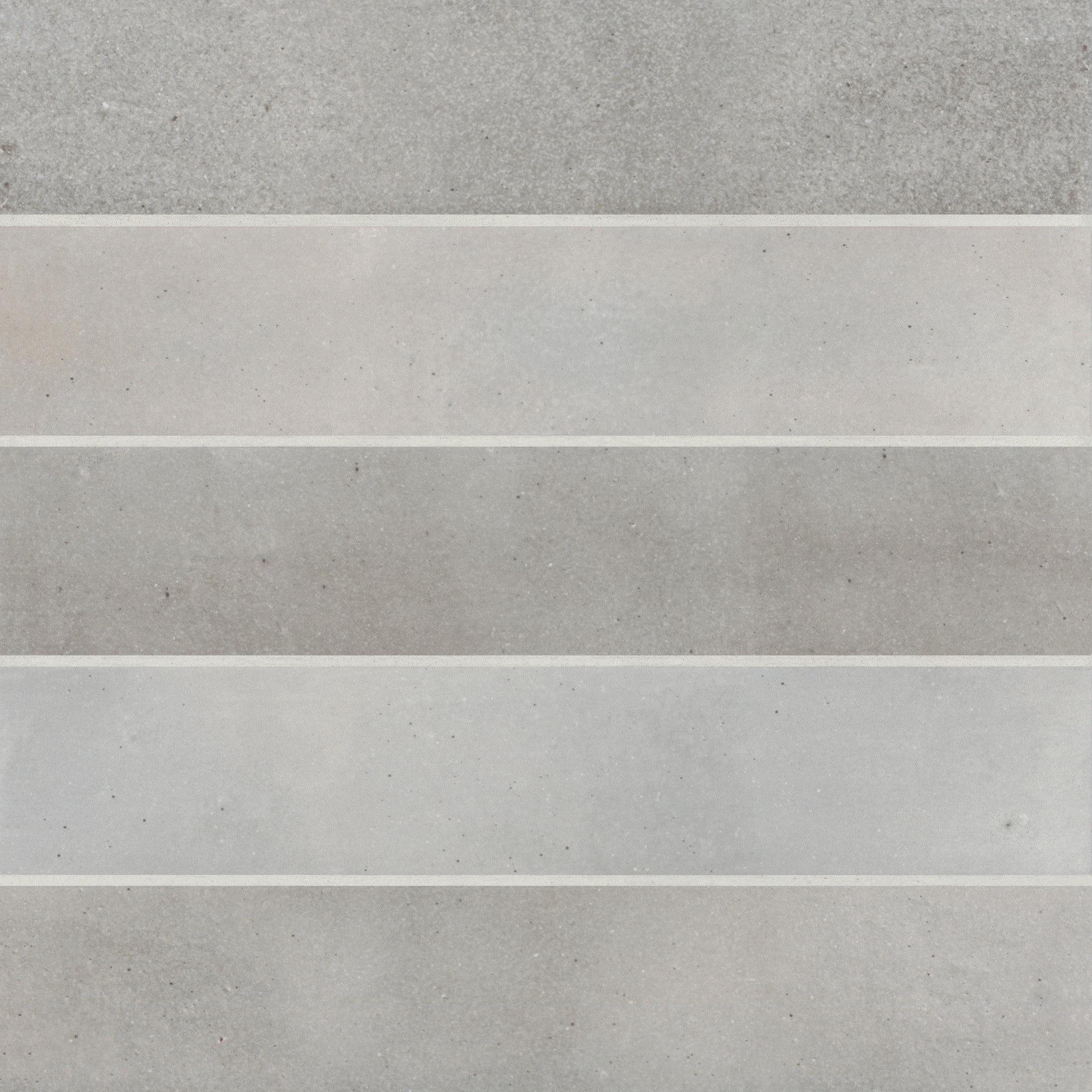 Celine 2.5" x 12" Porcelain Mosaic Wall & Floor Tile