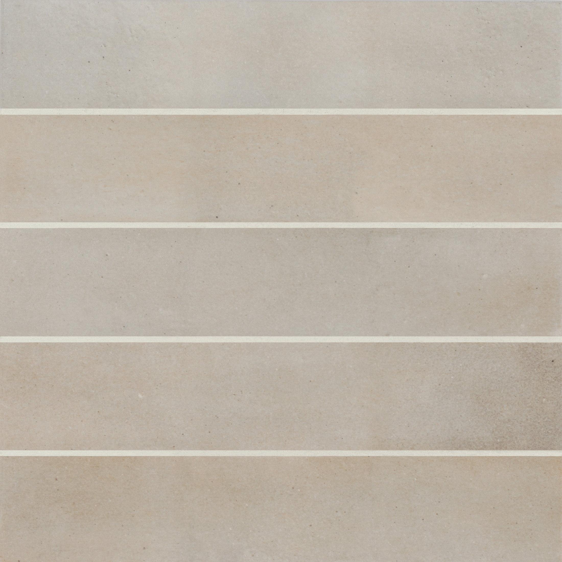 Celine 2.5" x 12" Porcelain Mosaic Wall & Floor Tile