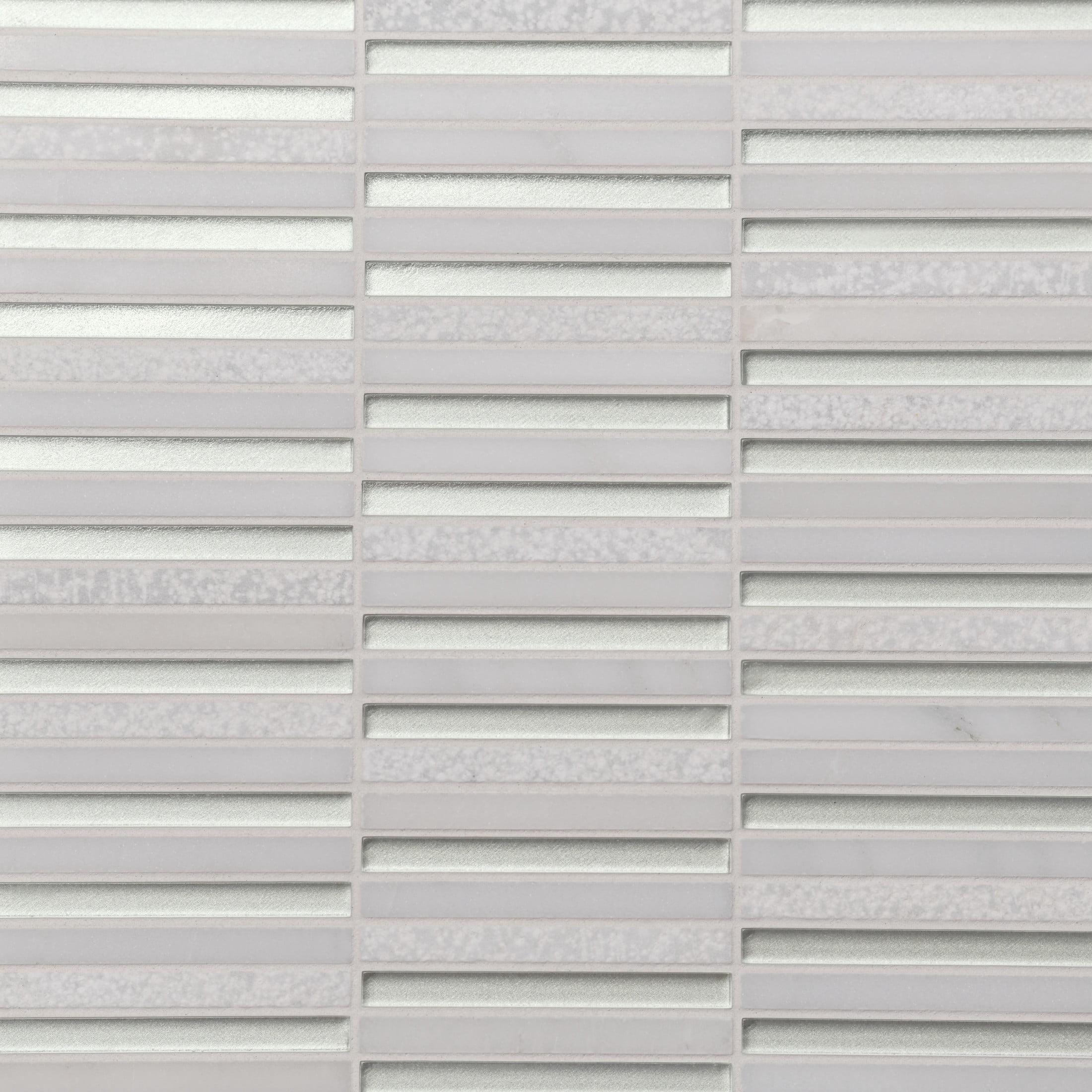 Bedrosians Kaikos 12" x 12" Glass Patterned Wall & Floor Tile