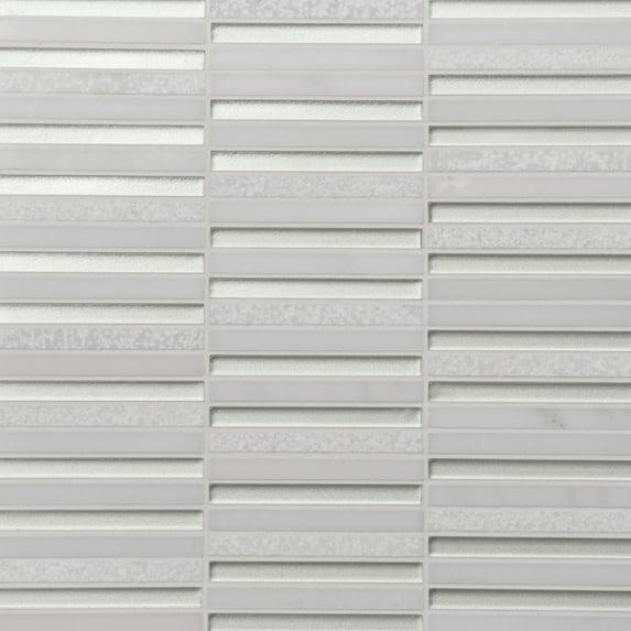 Bedrosians Kaikos 12" x 12" Glass Patterned Wall & Floor Tile