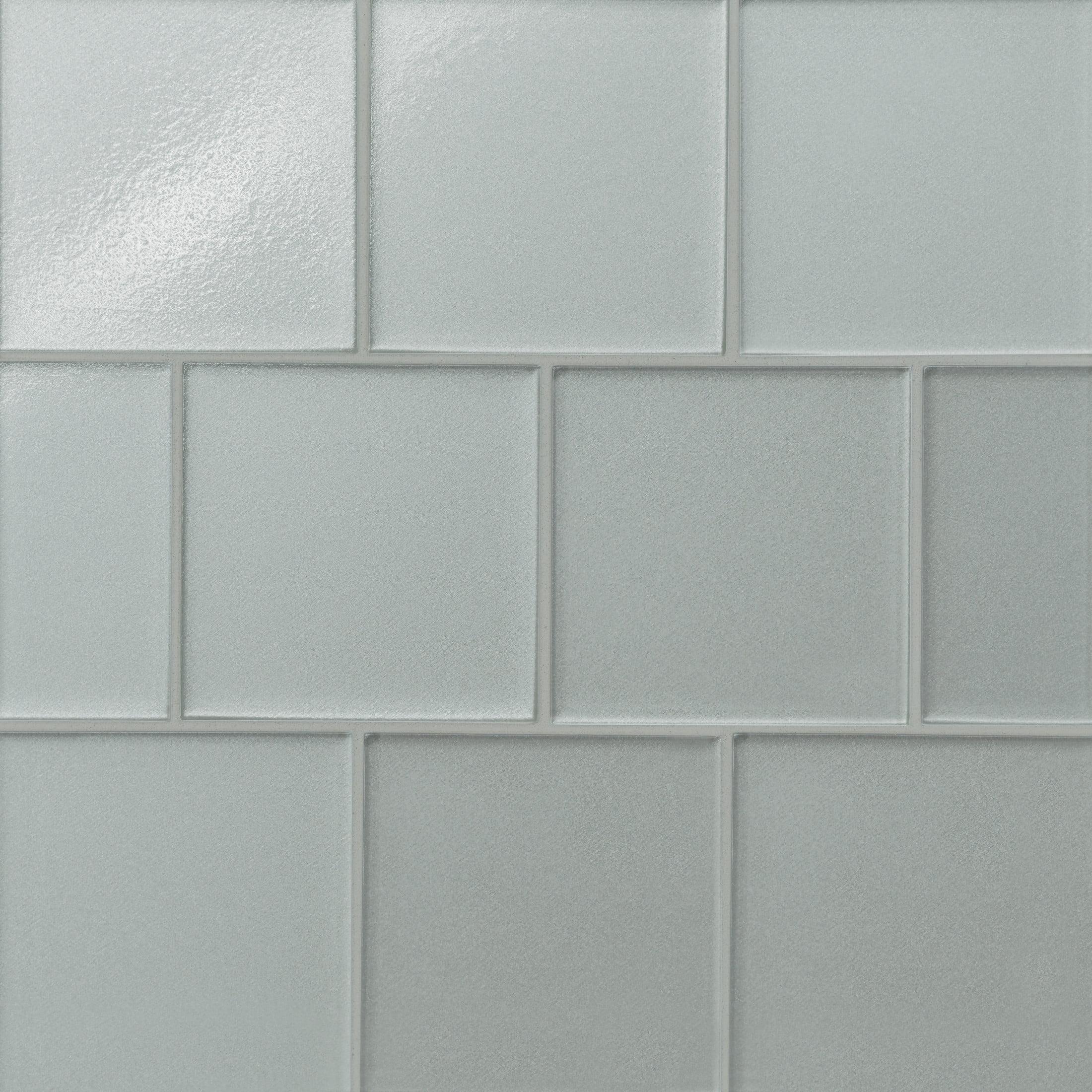 Kaikos 4" x 4" Glass Wall & Floor Tile