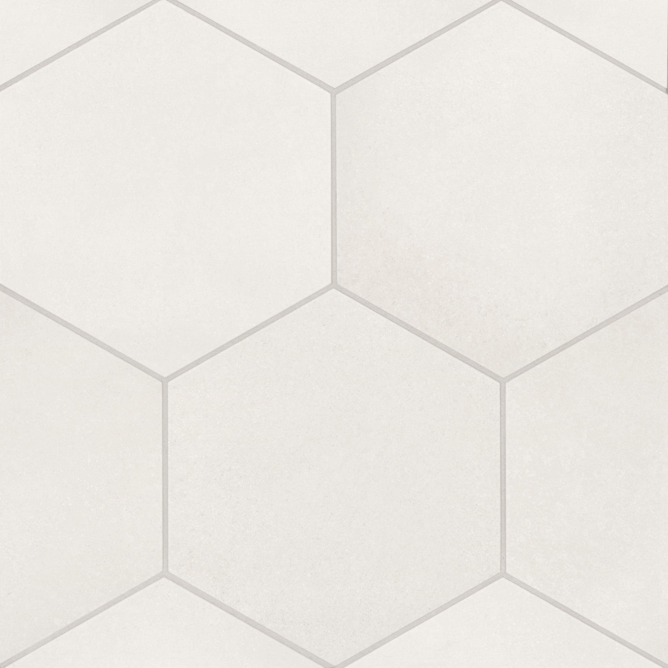 Makoto 18 Pieces - Matte Hexagon Porcelain Tile