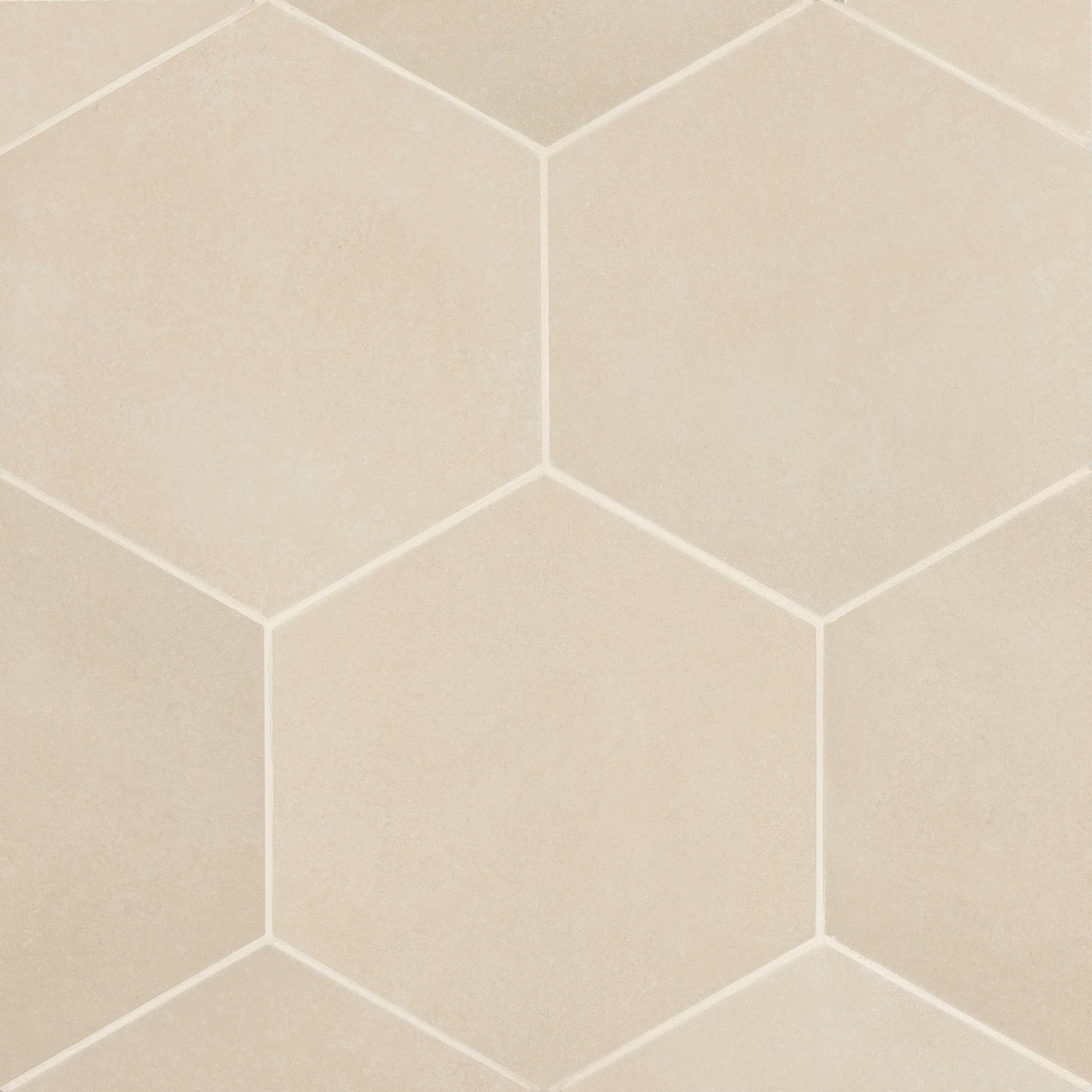 Makoto 18 Pieces - Matte Hexagon Porcelain Tile