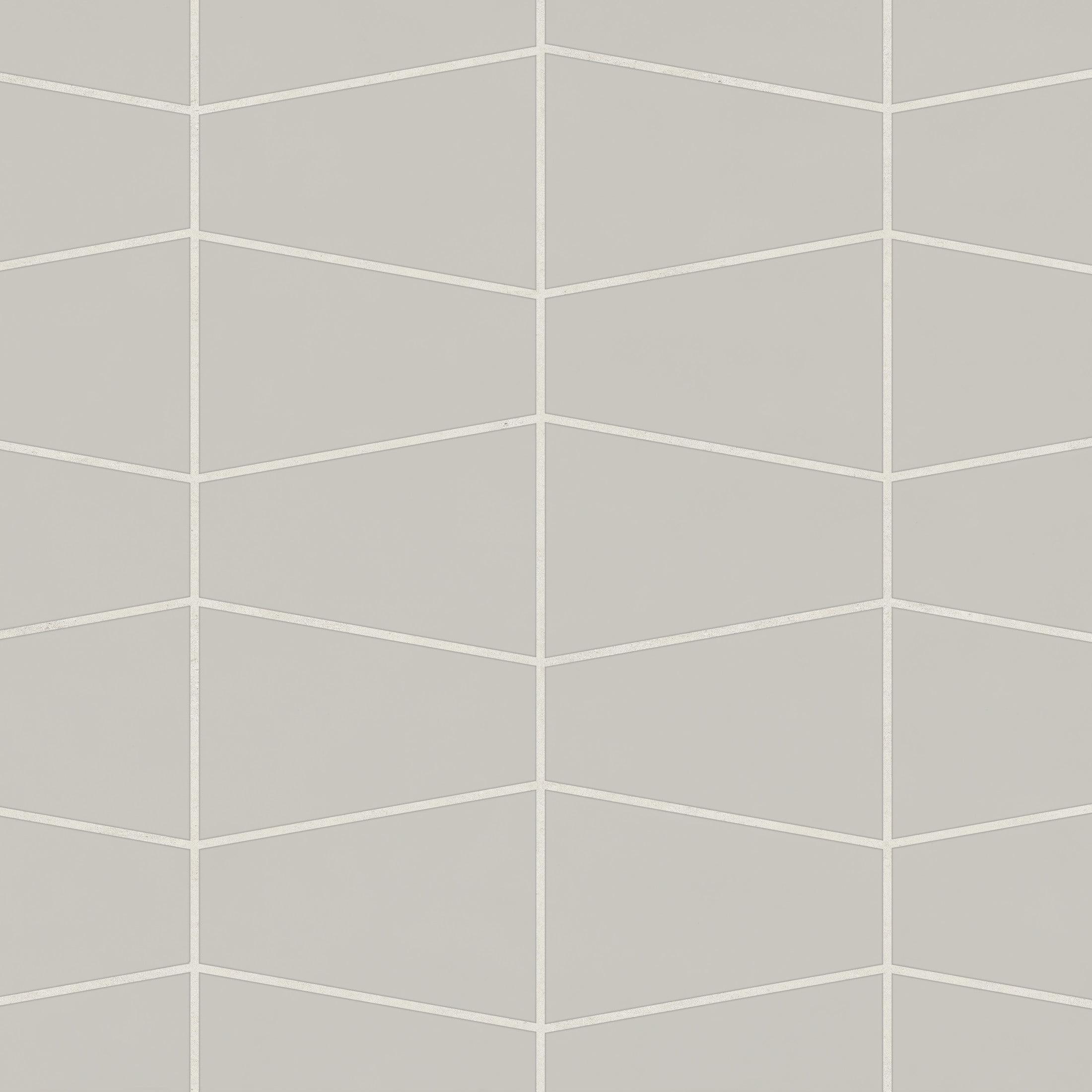 Marin Trapezoid Matte Porcelain Mosaic Tile
