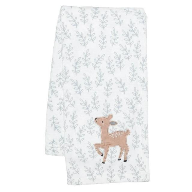 Bedtime Originals Deer Park 100% Soft Polyester Stroller Blanket