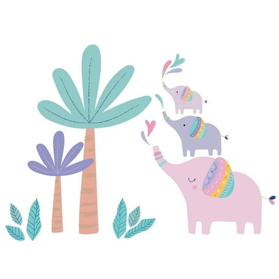 Bedtime Originals Elephant Dreams Colorful Tree Wall Decals / Stickers
