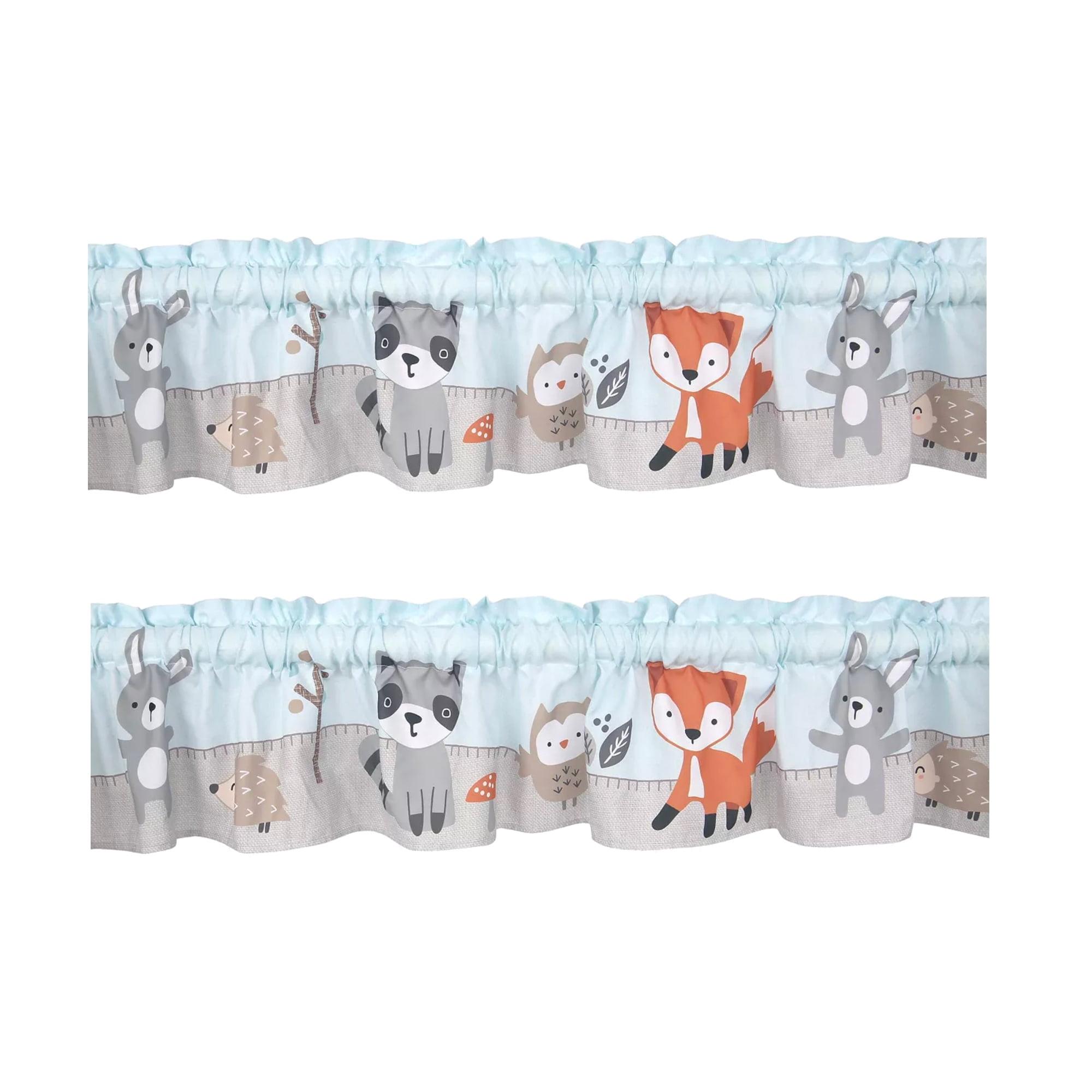 Bedtime Originals Woodland Friends Nursery/Child Window Valance 2-Pack