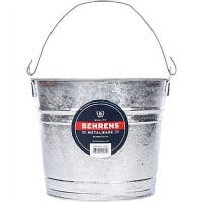 Behrens Metal Pail Galvanized 10 Qt