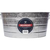 Behrens 17 Gal. Round Hot-Dipped Utility Tub