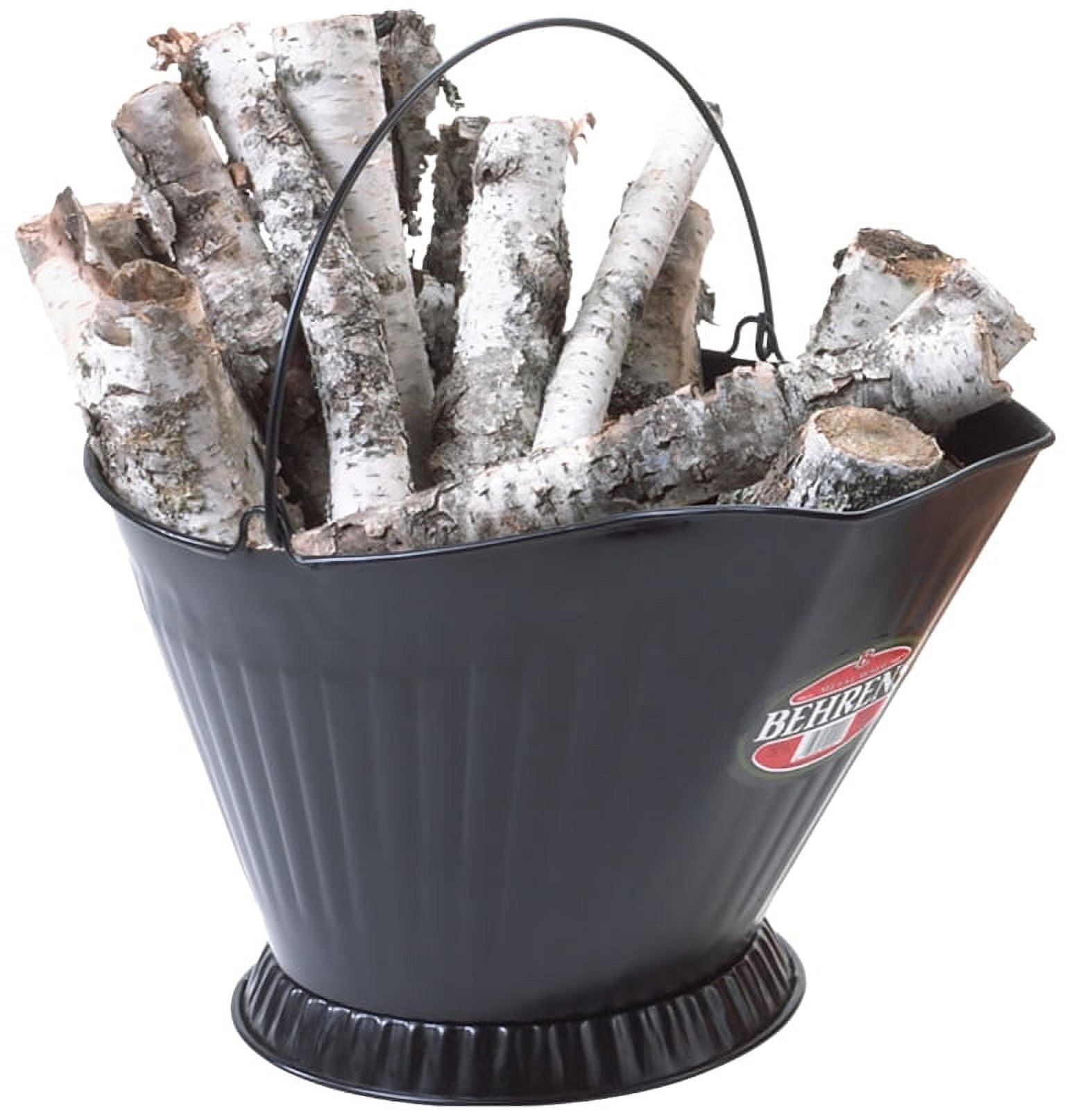 Behrens 617P Painted Coal Hod, Black