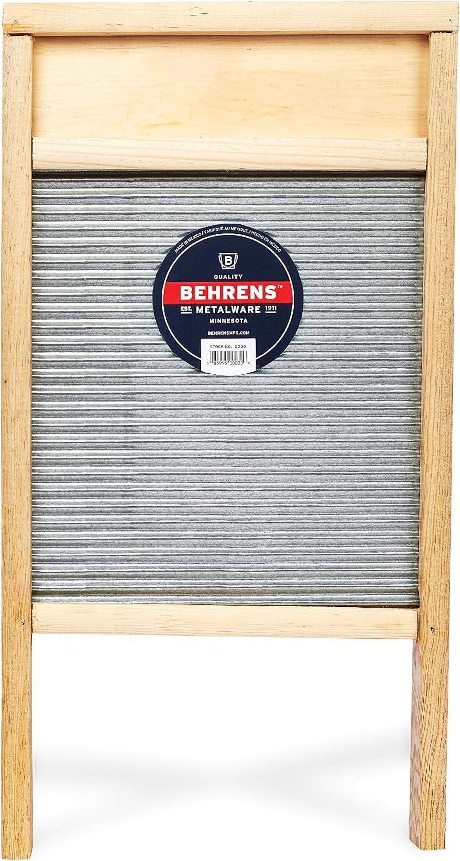 Behrens Steel & Wood Frame Washboard Manual Washing Machine, Large
