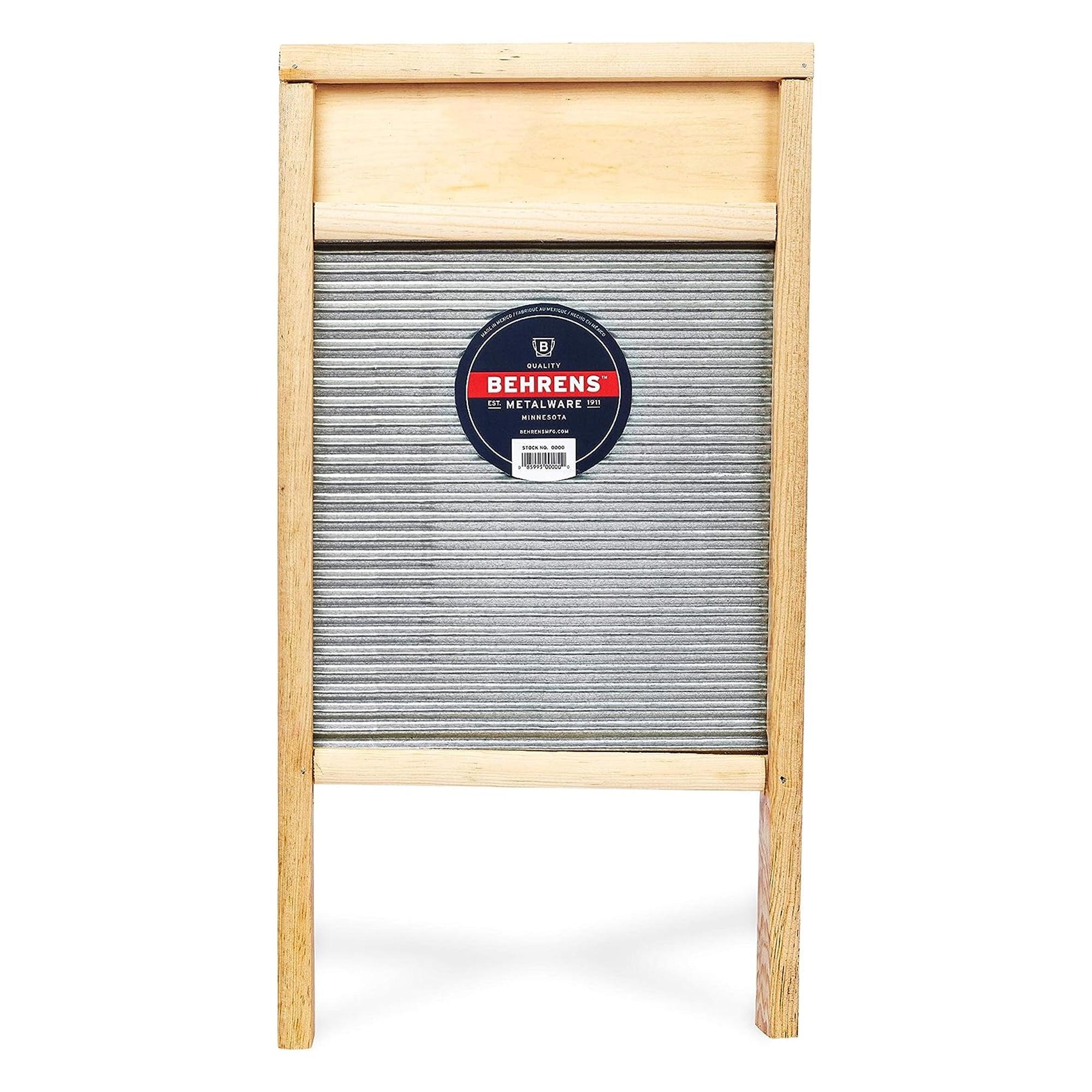 Behrens Steel & Wood Frame Washboard Manual Washing Machine, Large