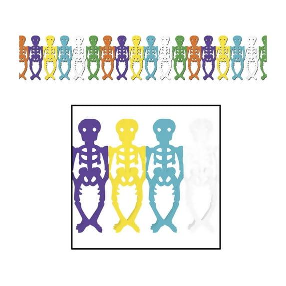 Guirnalda de Decoración para Fiesta Del Día de los Muertos 11 1 por 2" X 12' - Paquete de 12 (1 por Paquete)