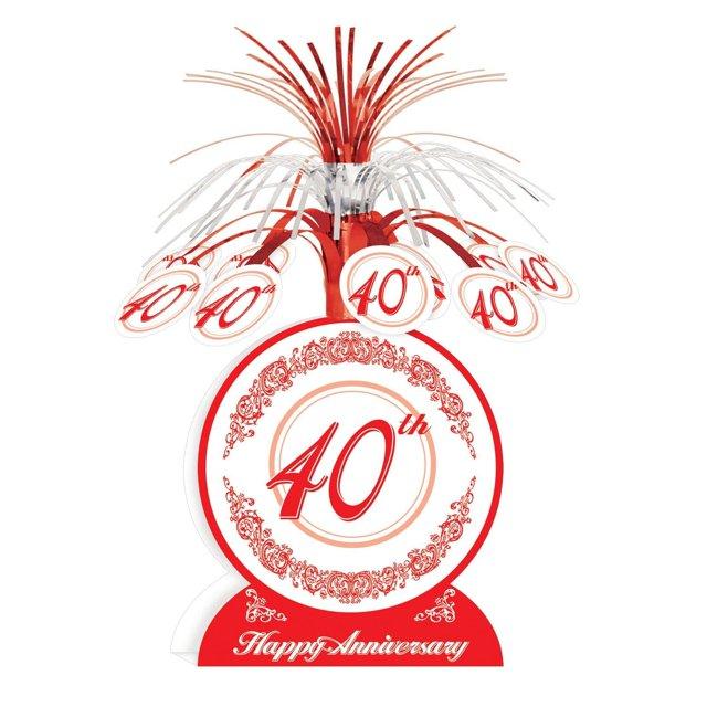 12 Pack Beistle 40th Anniversary Centerpiece