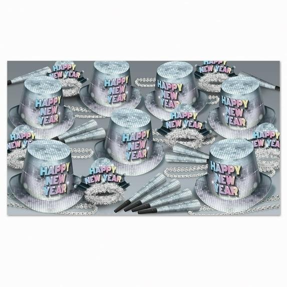 Beistle New Year Disco Fever Asst for 50 Multicolored