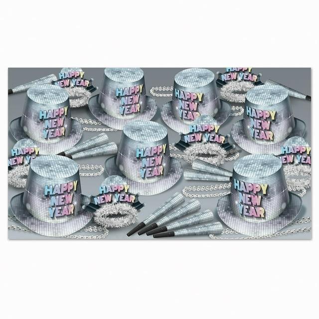 Beistle New Year Disco Fever Asst for 50 Multicolored