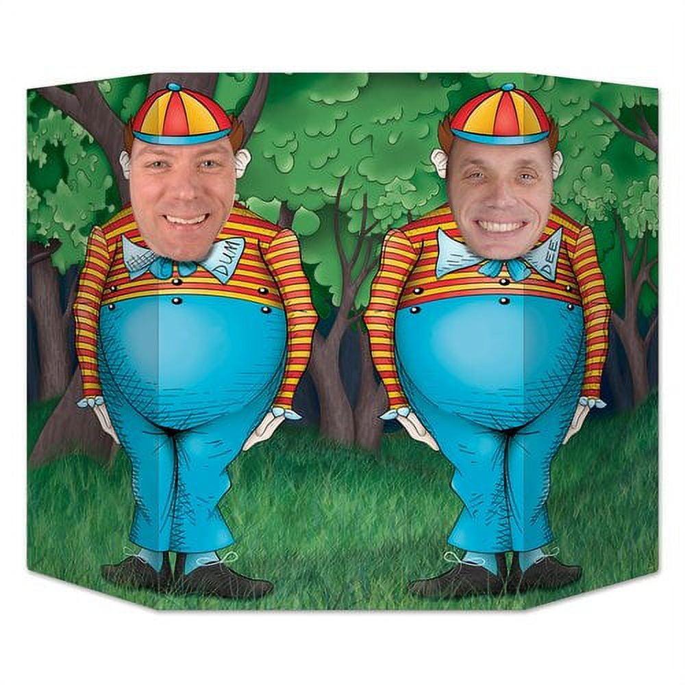 Alice in Wonderland Tweedledee and Tweedledum Photo Prop