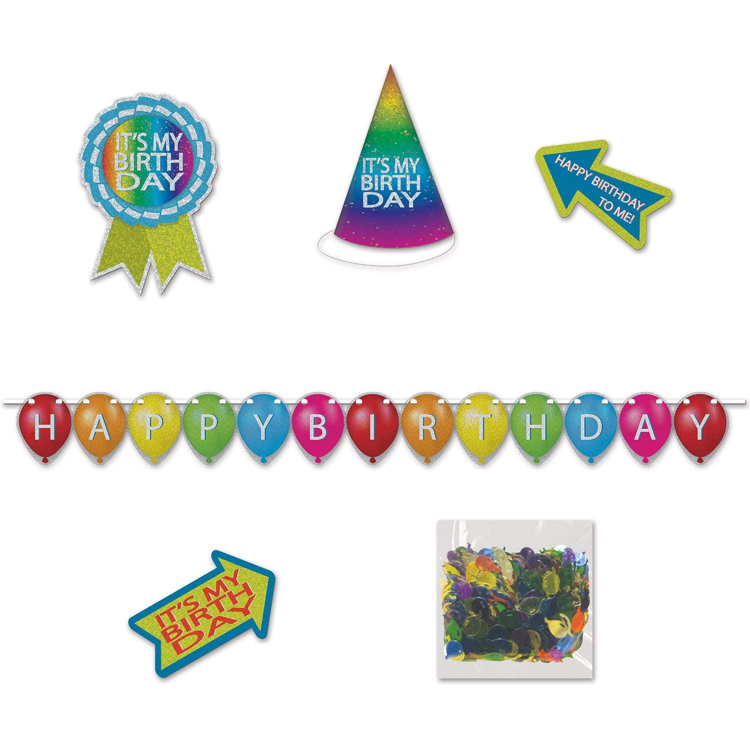 The Party Aisle™ Birthday Desktop Party Pack Kit