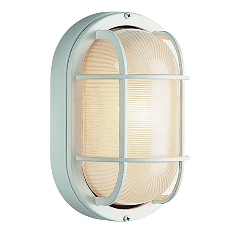 Aria White Frosted Glass Wall Mount Light Fixture