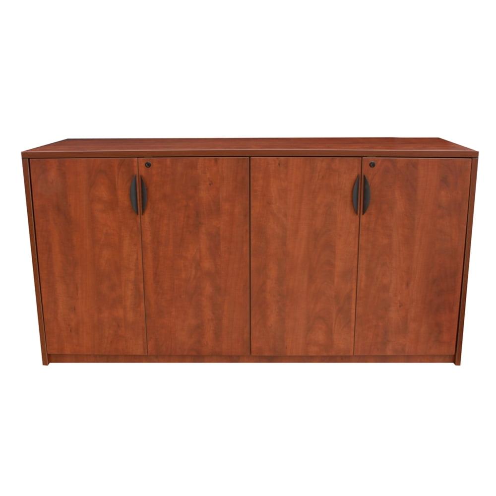 Romig Legacy 72 in. Office Storage Cabinet Buffet- Cherry