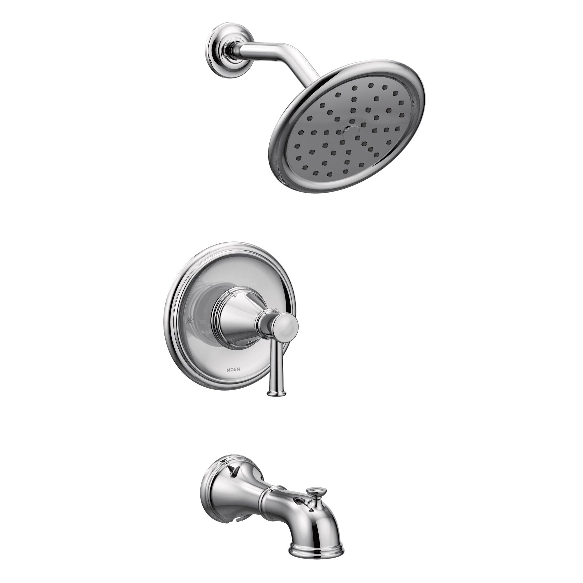 Belfield Tub and Shower Faucet with Lever Handle and Posi-Temp