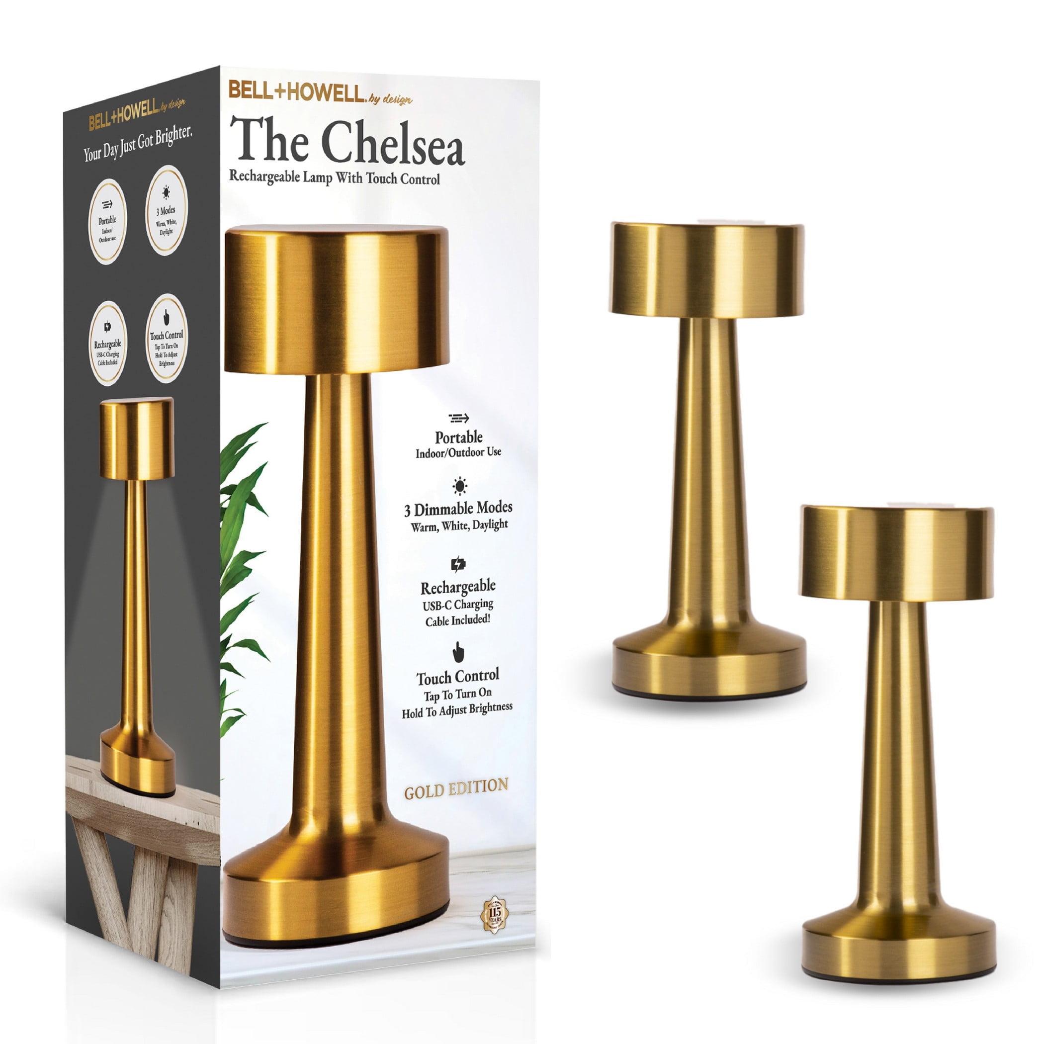 Bell + Howell Bell + Howell Chelsea Table Lamp 2 Pack Led Rechargeable