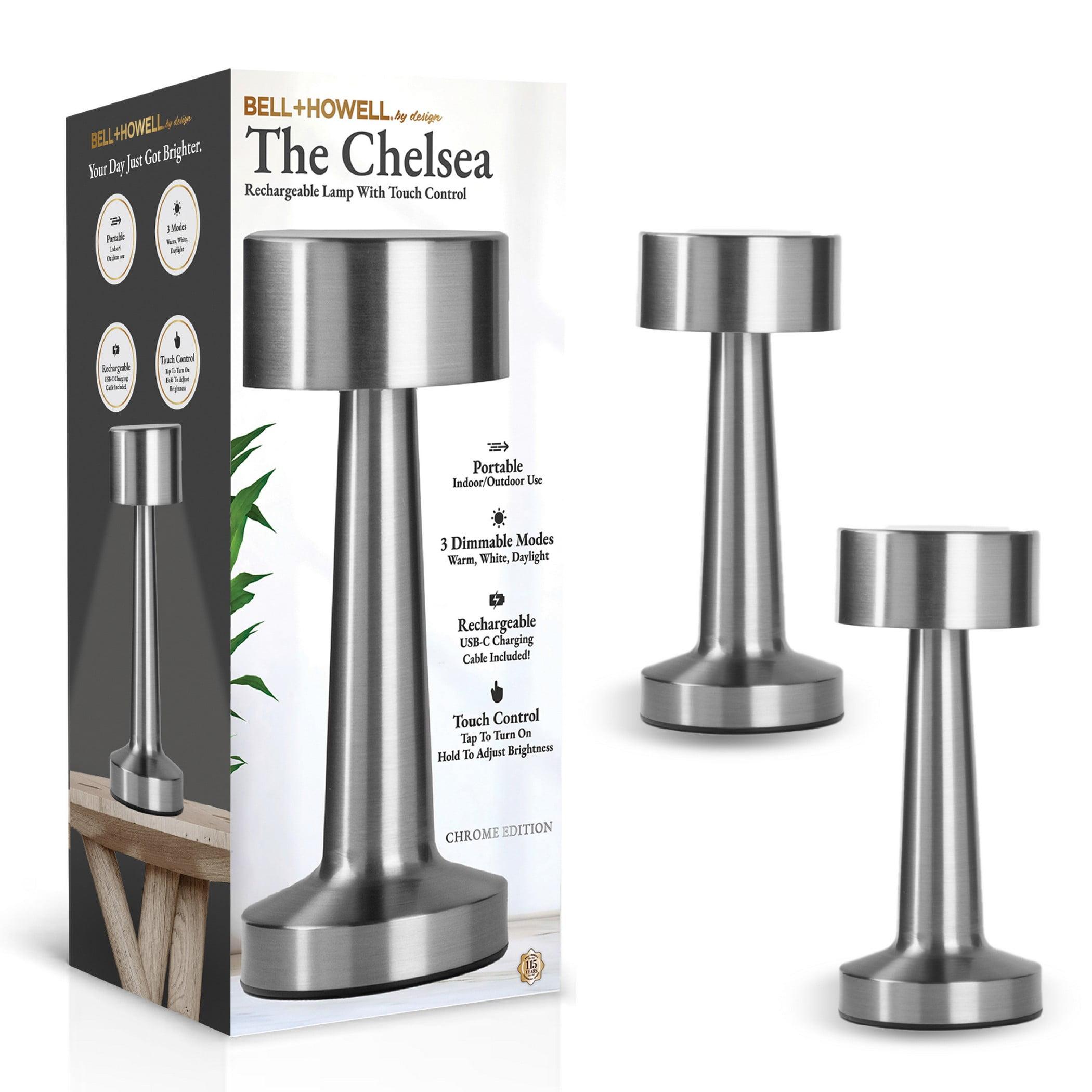 Bell + Howell Bell + Howell Chelsea Table Lamp 2 Pack Led Rechargeable