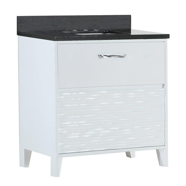 Bellaterra Home 30.39'' Single Bathroom Vanity with Top