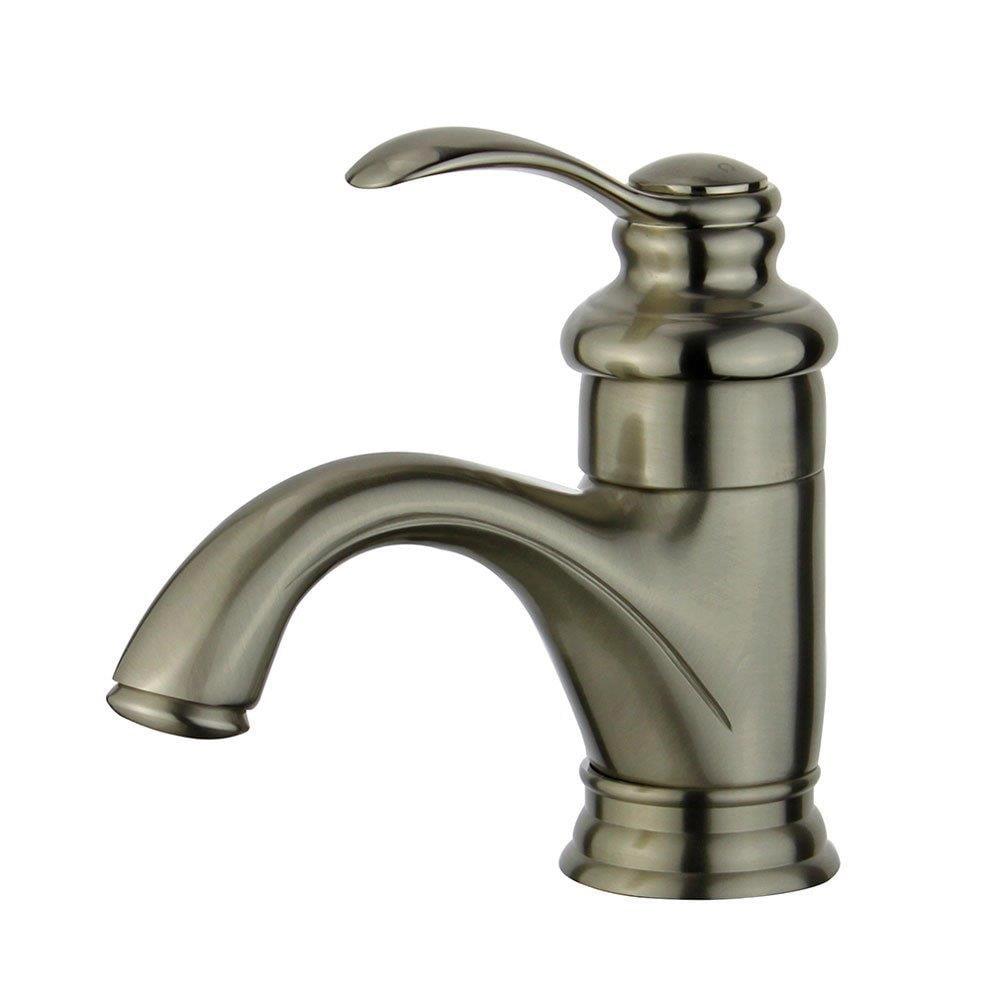Barcelona Single-Hole Single-handle Bathroom Faucet with Drain Assembly