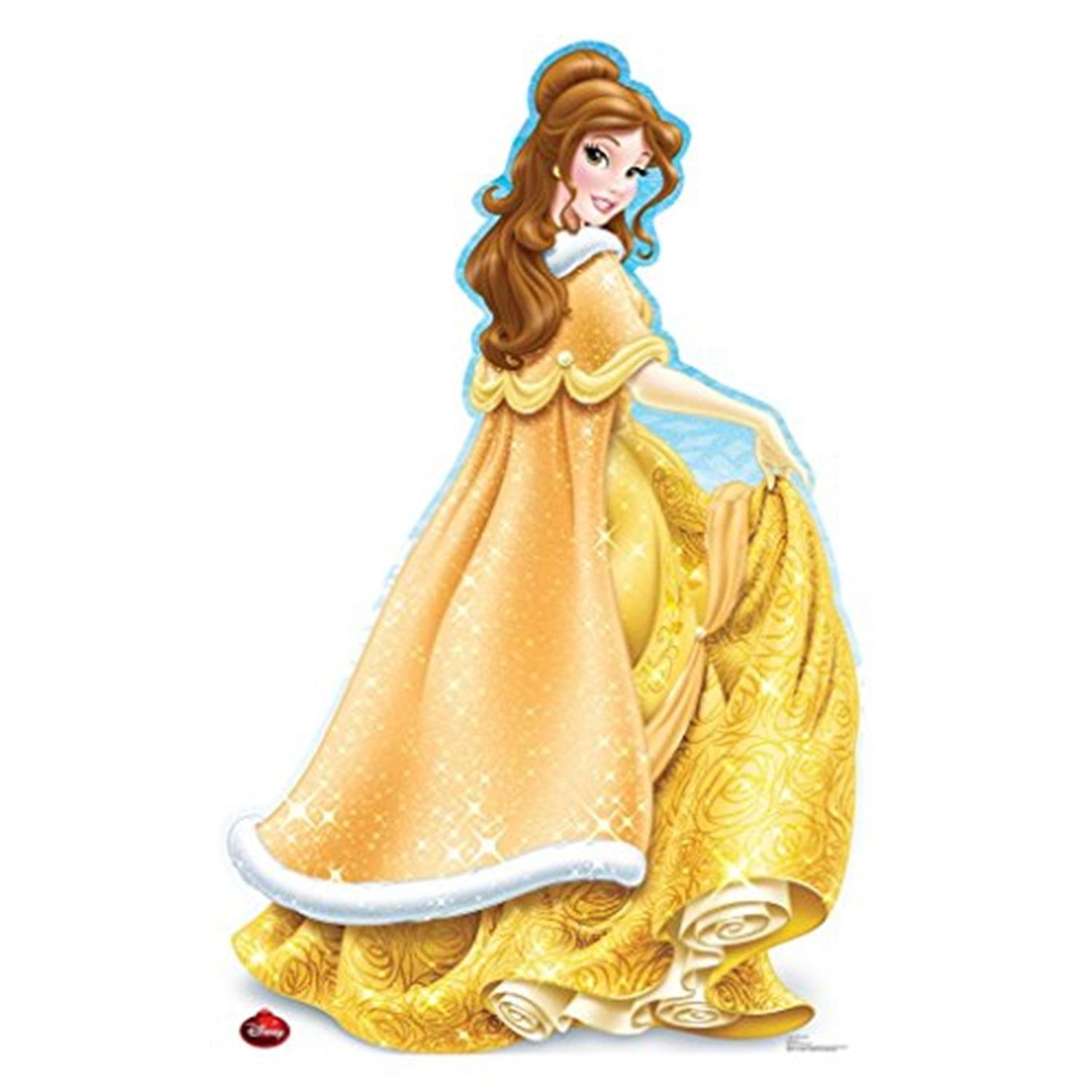 Belle Holiday Disney Life-Size Cardboard Cutout