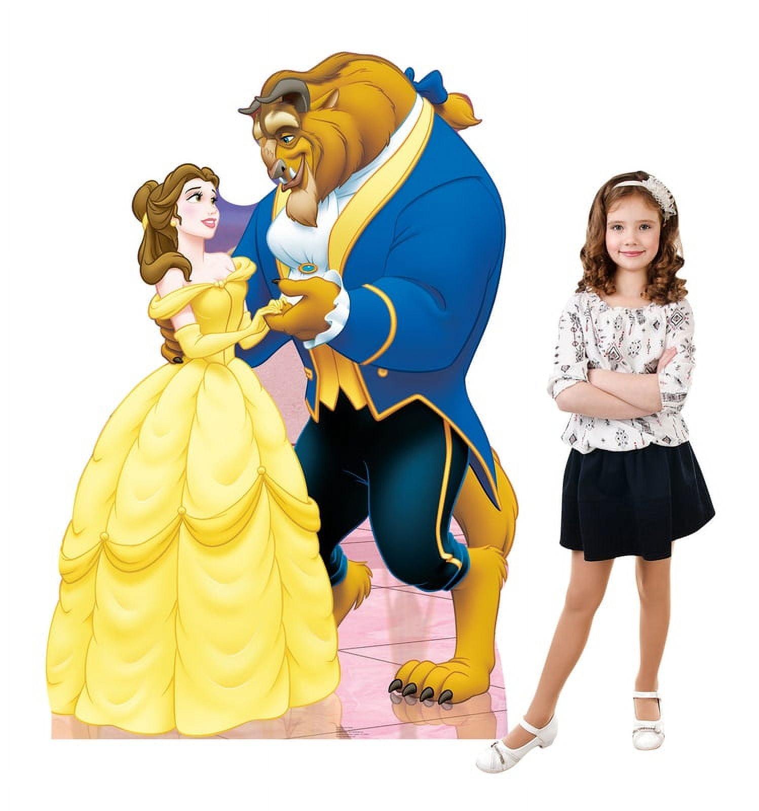 Beauty and the Beast - Belle and the Beast Life-Size Cardboard Stand-Up