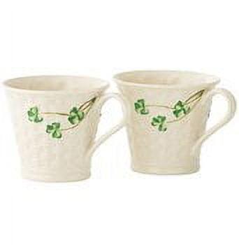 Belleek Group Shamrock Mug