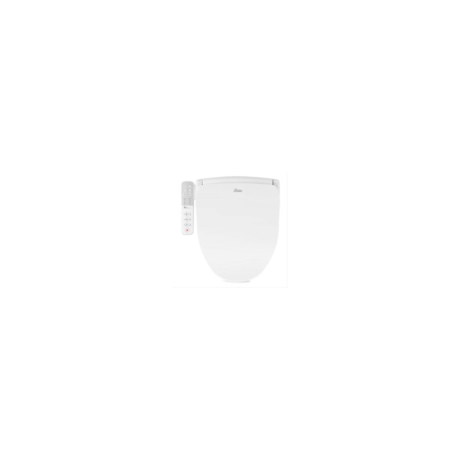 Slim One Bidet Round Toilet Seat White - Bio Bidet by Bemis